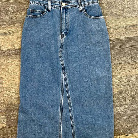 Sincerely Jules strapless denim dress -sz small/ medium - Picture 4 of 5